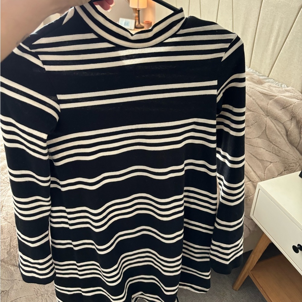 Zara striped blouse